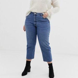 NWT ASOS Curve Florence Straightleg Jean UK 18 L32